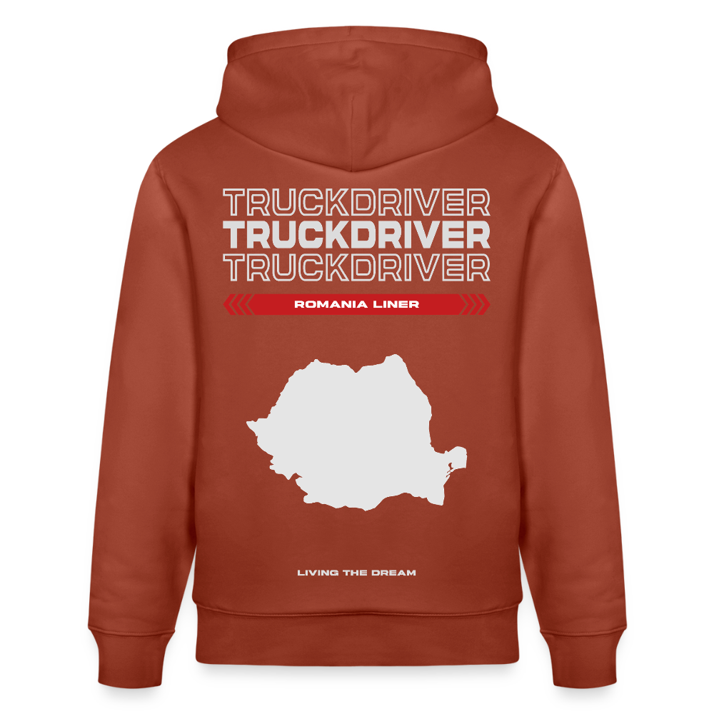 ROMANIA Liner - Hoodie - heritage brown