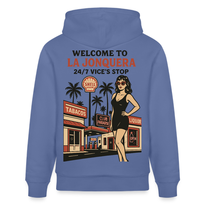 LA JONQUERA - Hoodie (more colors) - bright blue