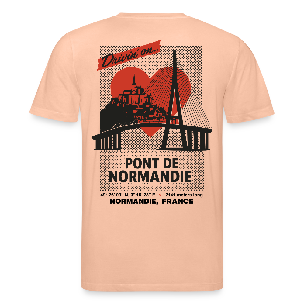 PONT DE NORMANDIE - T-shirt - peach