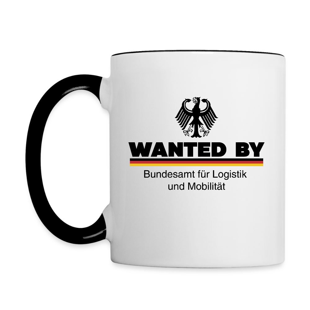 WANTED BY BALM (BAG) - Coffee Mug - white/black