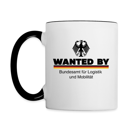 WANTED BY BALM (BAG) - Coffee Mug - white/black