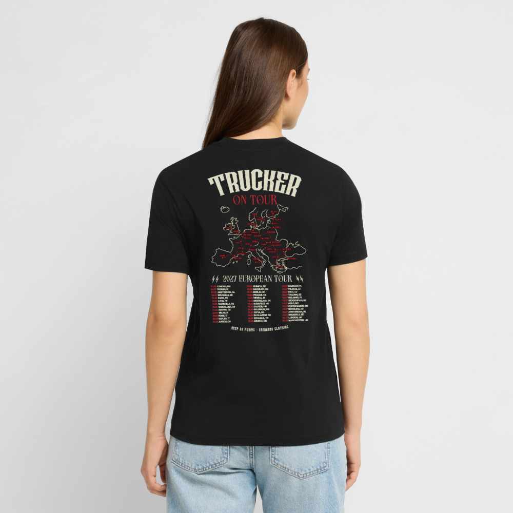 2027 - TRUCKER ON TOUR - T-SHIRT (LIMITED EDITION) - black