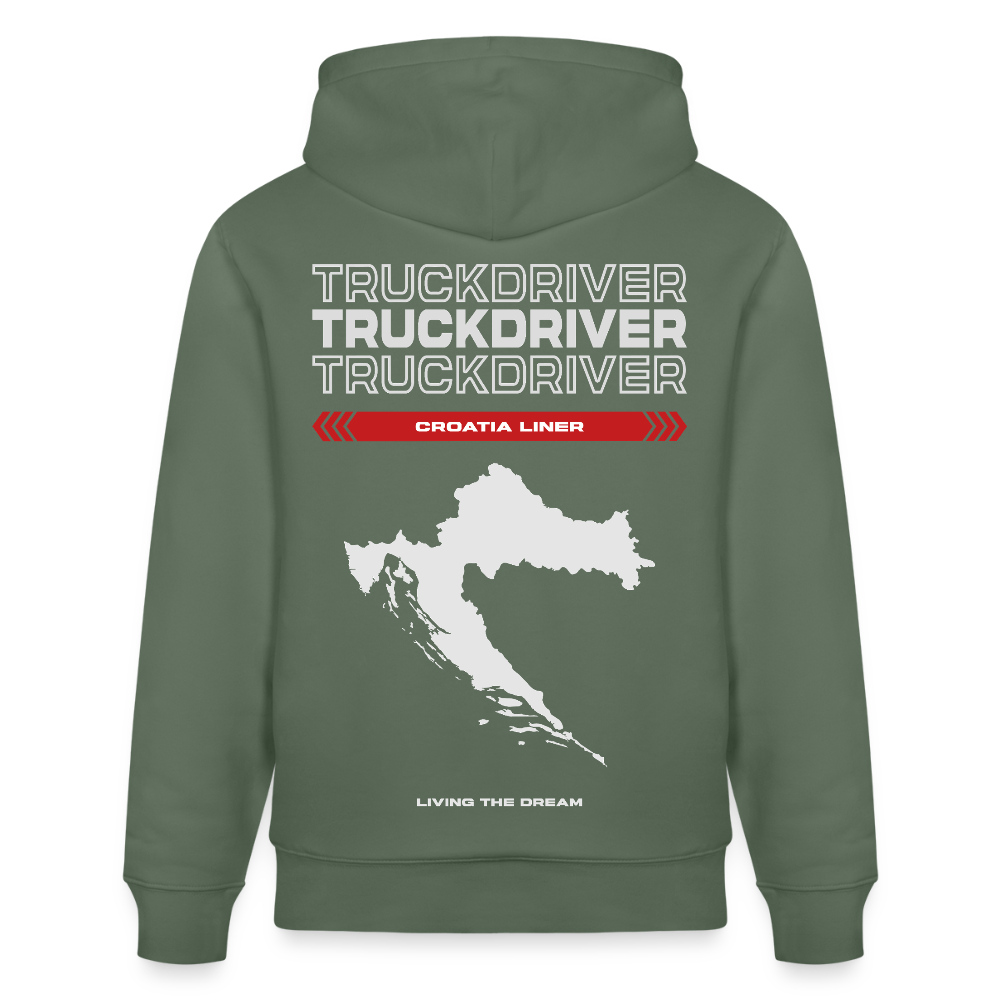 CROATIA Liner - Hoodie - cypress green