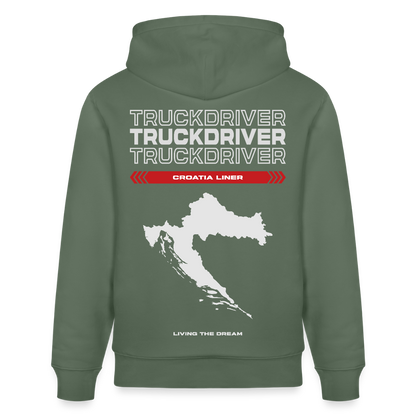 CROATIA Liner - Hoodie - cypress green