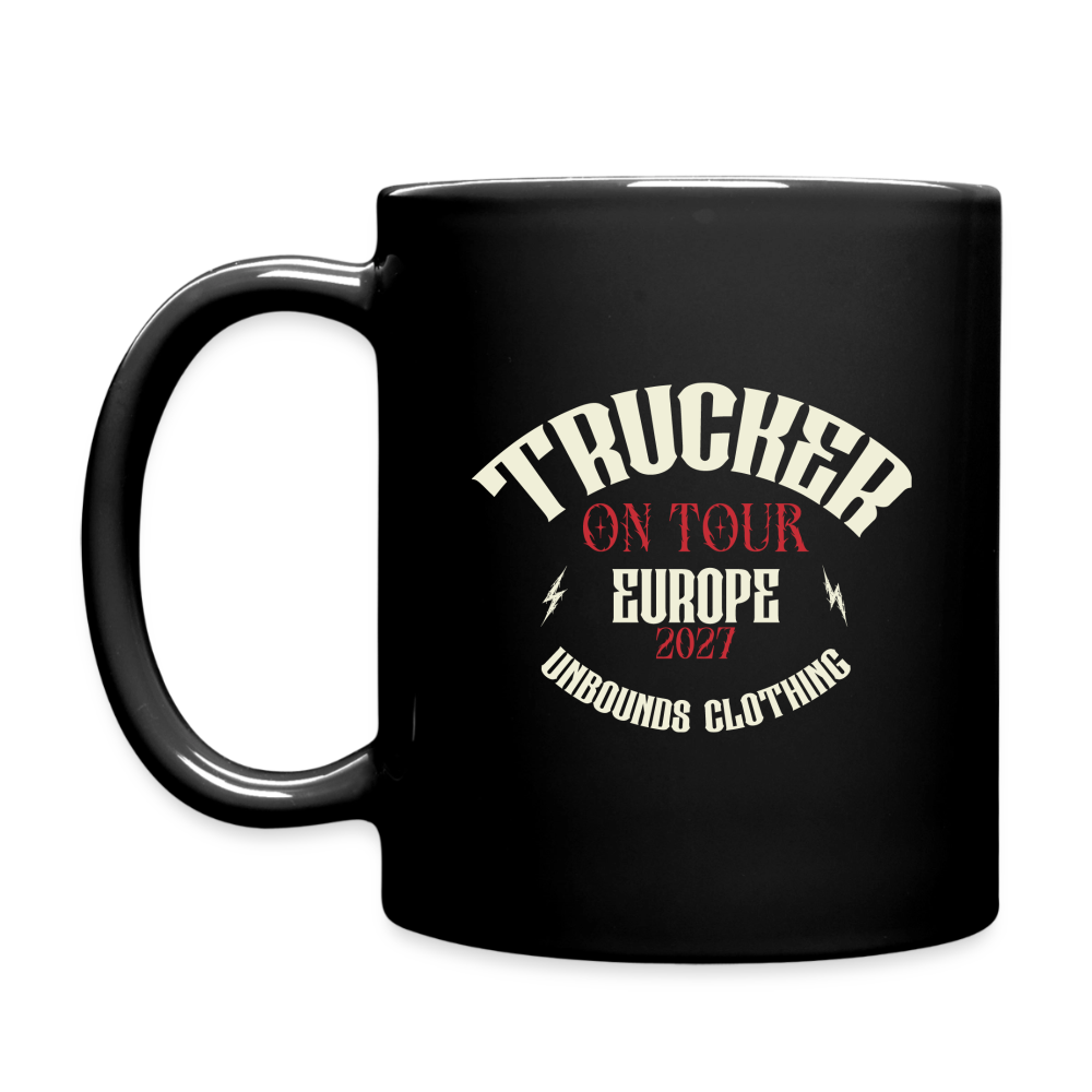 2027 - TRUCKER ON TOUR - Coffee Mug (LIMITED EDITION) - black