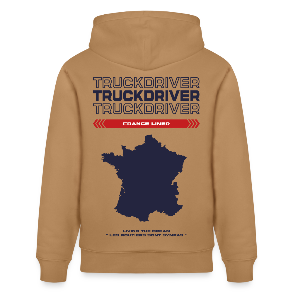 FRANCE Liner - Hoodie (more colors) - latte