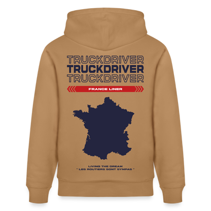 FRANCE Liner - Hoodie (more colors) - latte