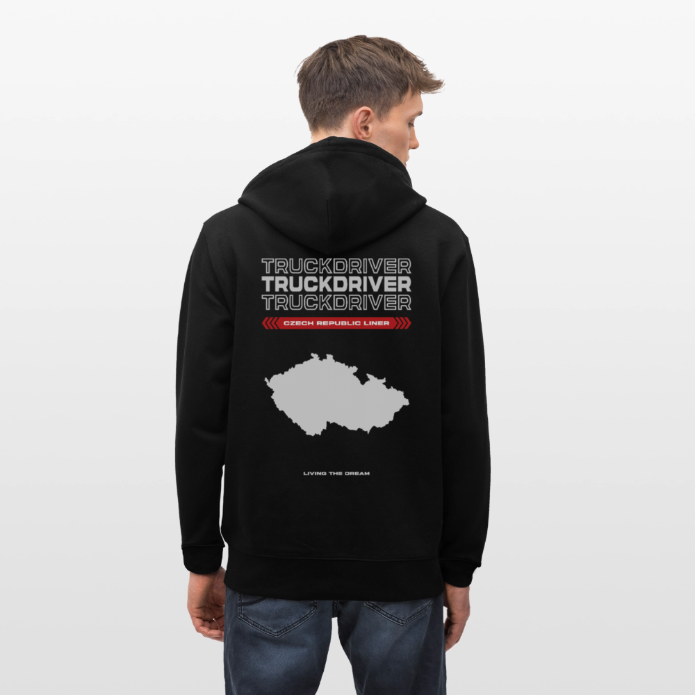 CZECH REPUBLIC Liner - Zipped Hoodie - black