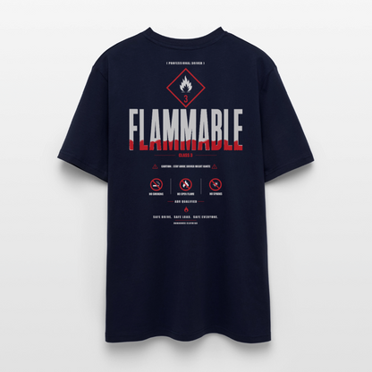 FLAMMABLE ADR - T-shirt V1 - navy