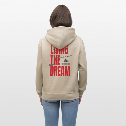 LIVING THE DREAM - Hoodie (more colors) - beige