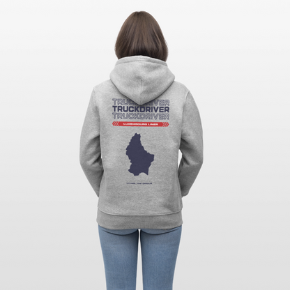LUXEMBOURG Liner - Hoodie (more colors) - heather grey