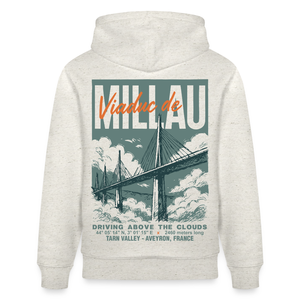 VIADUC DE MILLAU - Hoodie (more colors) - heather oatmeal
