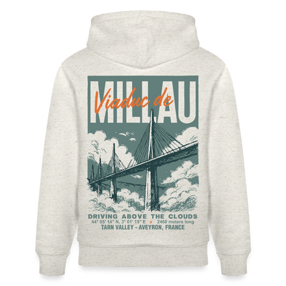 VIADUC DE MILLAU - Hoodie (more colors) - heather oatmeal