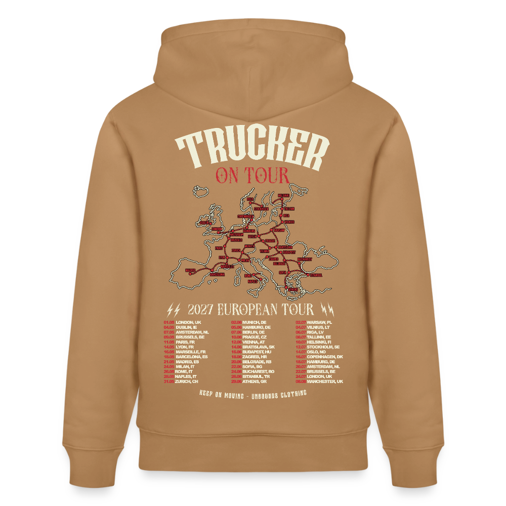 2027 - TRUCKER ON TOUR - Hoodie (LIMITED EDITION) - latte