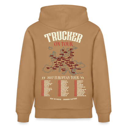 2027 - TRUCKER ON TOUR - Hoodie (LIMITED EDITION) - latte