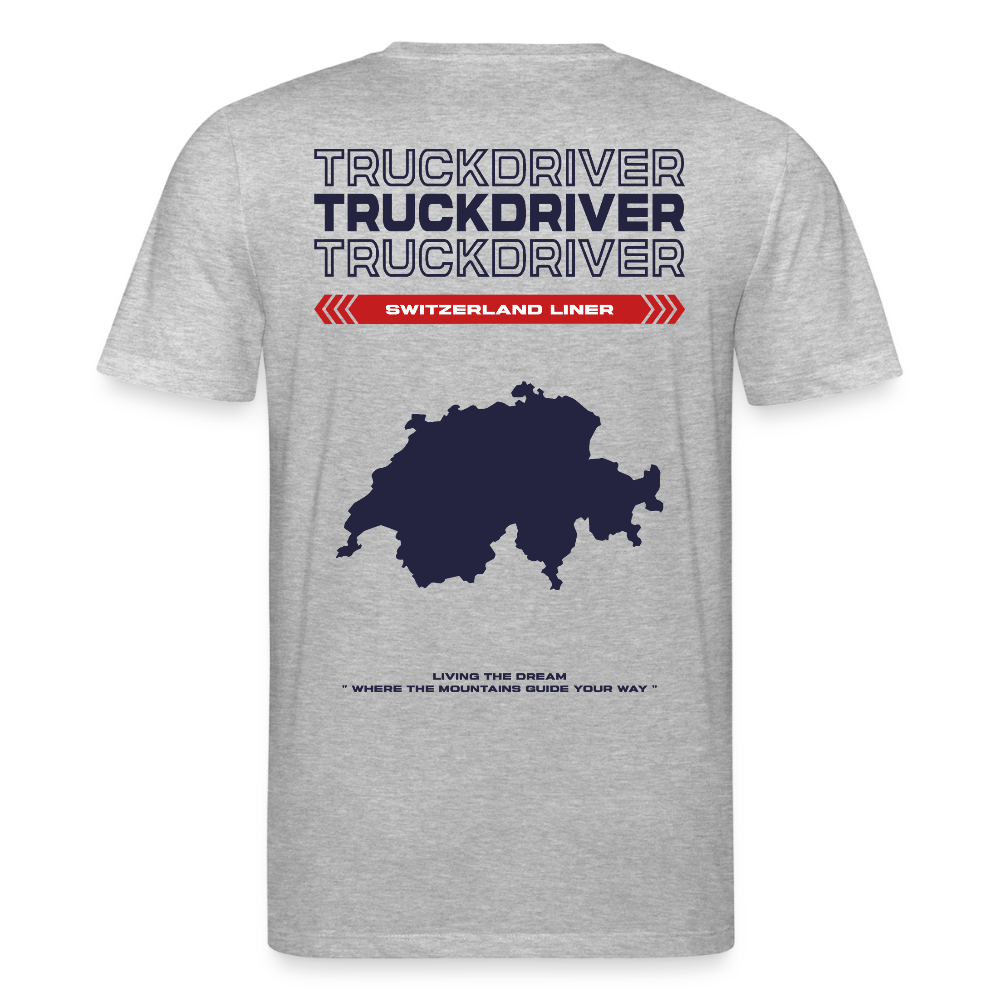 SWITZERLAND Liner - T-shirt (more colors) - heather grey
