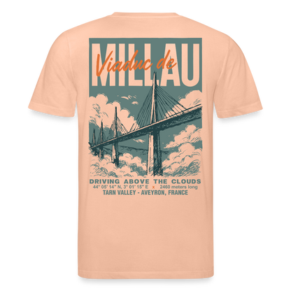 VIADUC DE MILLAU - T-shirt (more colors) - peach