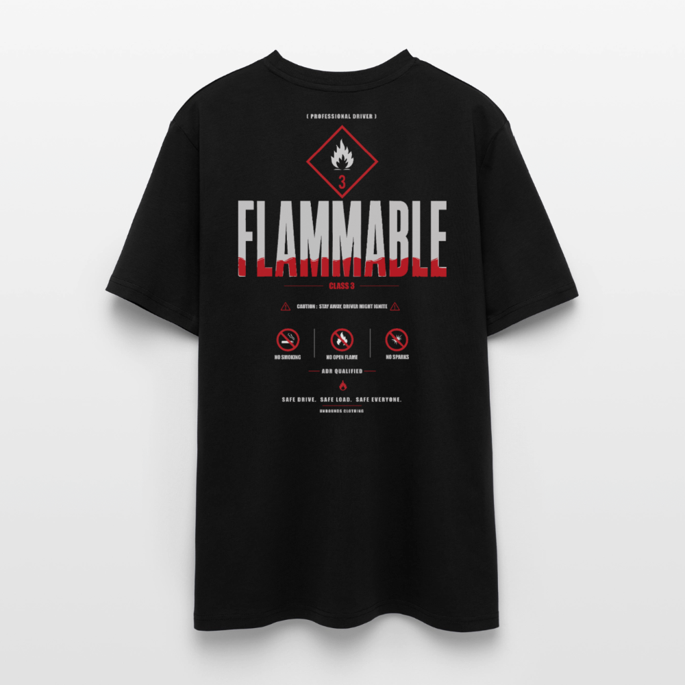 FLAMMABLE ADR - T-shirt V1 - black