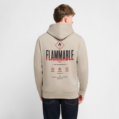 FLAMMABLE ADR V2 - Hoodie - beige