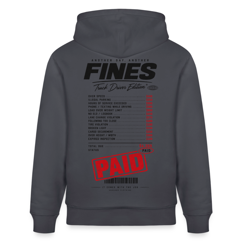 FINES COLLECTOR - Hoodie - indigo blue