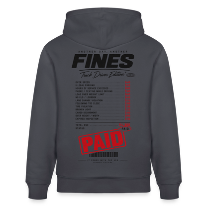FINES COLLECTOR - Hoodie - indigo blue