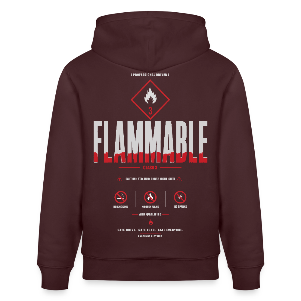 FLAMMABLE ADR V1 - Hoodie - maroon