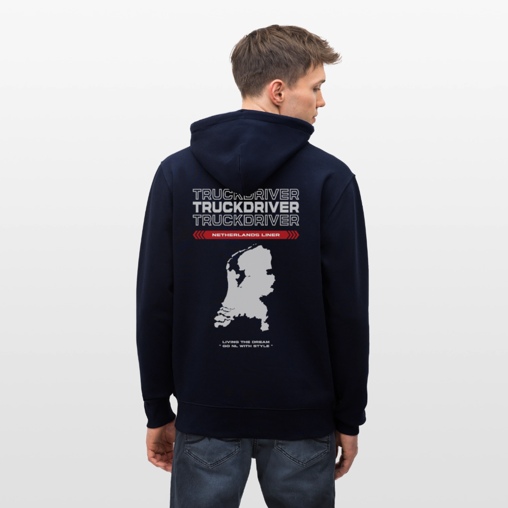 NETHERLANDS Liner - Zipped Hoodie - navy
