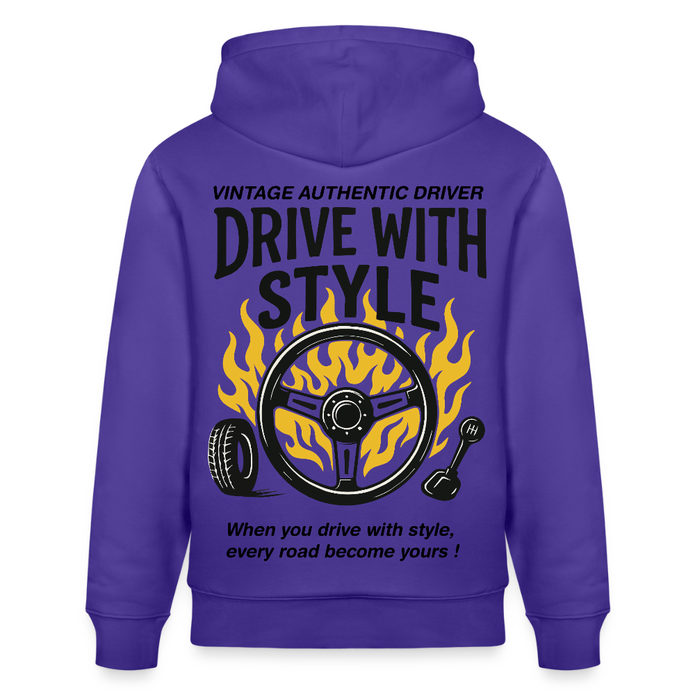 VINTAGE DRIVER - Hoodie - purple love 