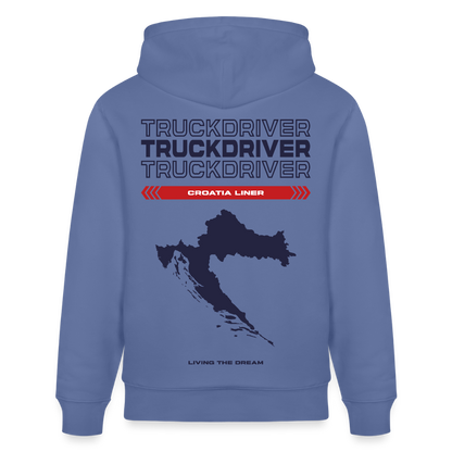 CROATIA Liner - Hoodie (more colors) - bright blue