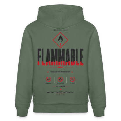 FLAMMABLE ADR V2 - Hoodie - cypress green