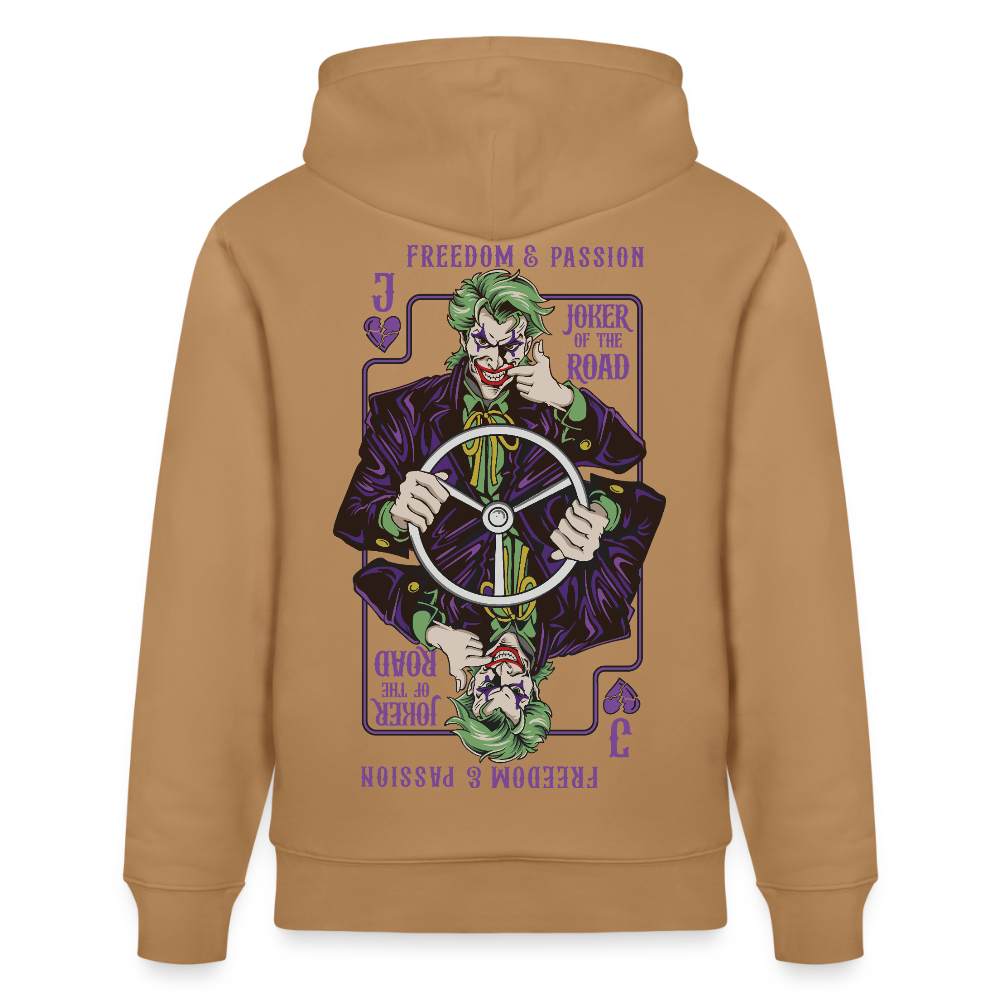 JOKER OF THE ROAD - Hoodie - latte
