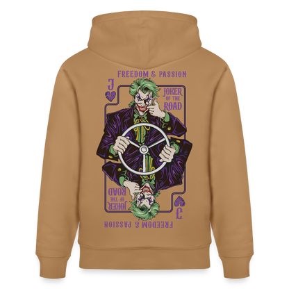 JOKER OF THE ROAD - Hoodie - latte