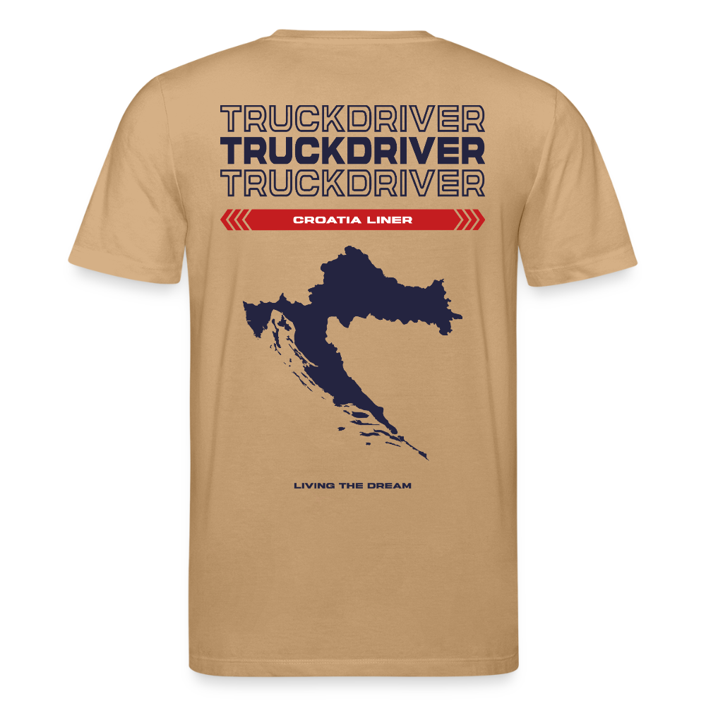 CROATIA Liner - T-shirt (more colors) - caramel 