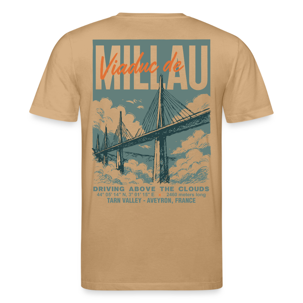 VIADUC DE MILLAU - T-shirt (more colors) - caramel 