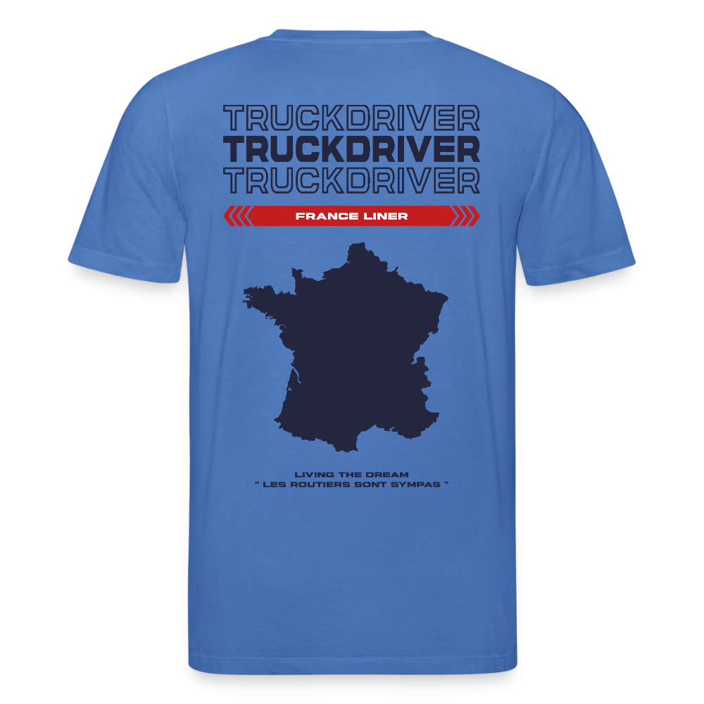 FRANCE Liner - T-shirt (more colors) - mindful blue