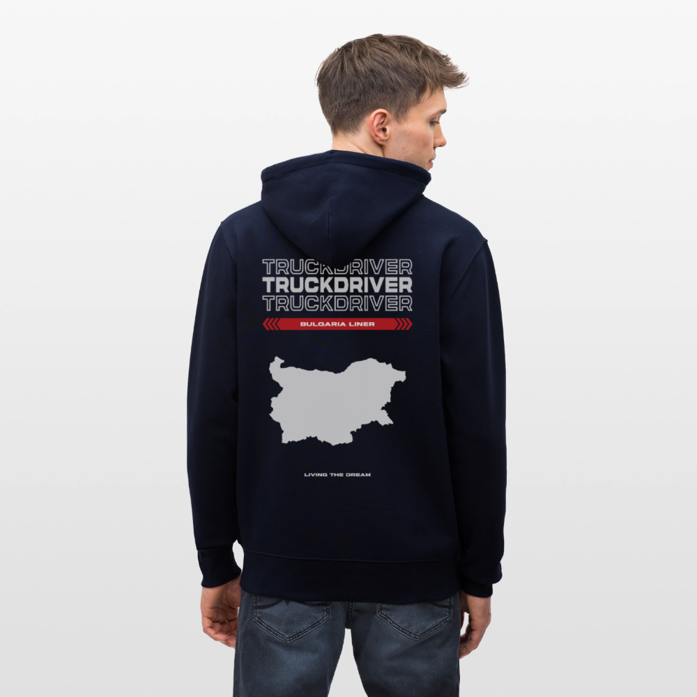 BULGARIA Liner - Zipped Hoodie - navy