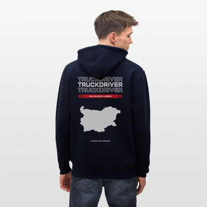 BULGARIA Liner - Zipped Hoodie - navy