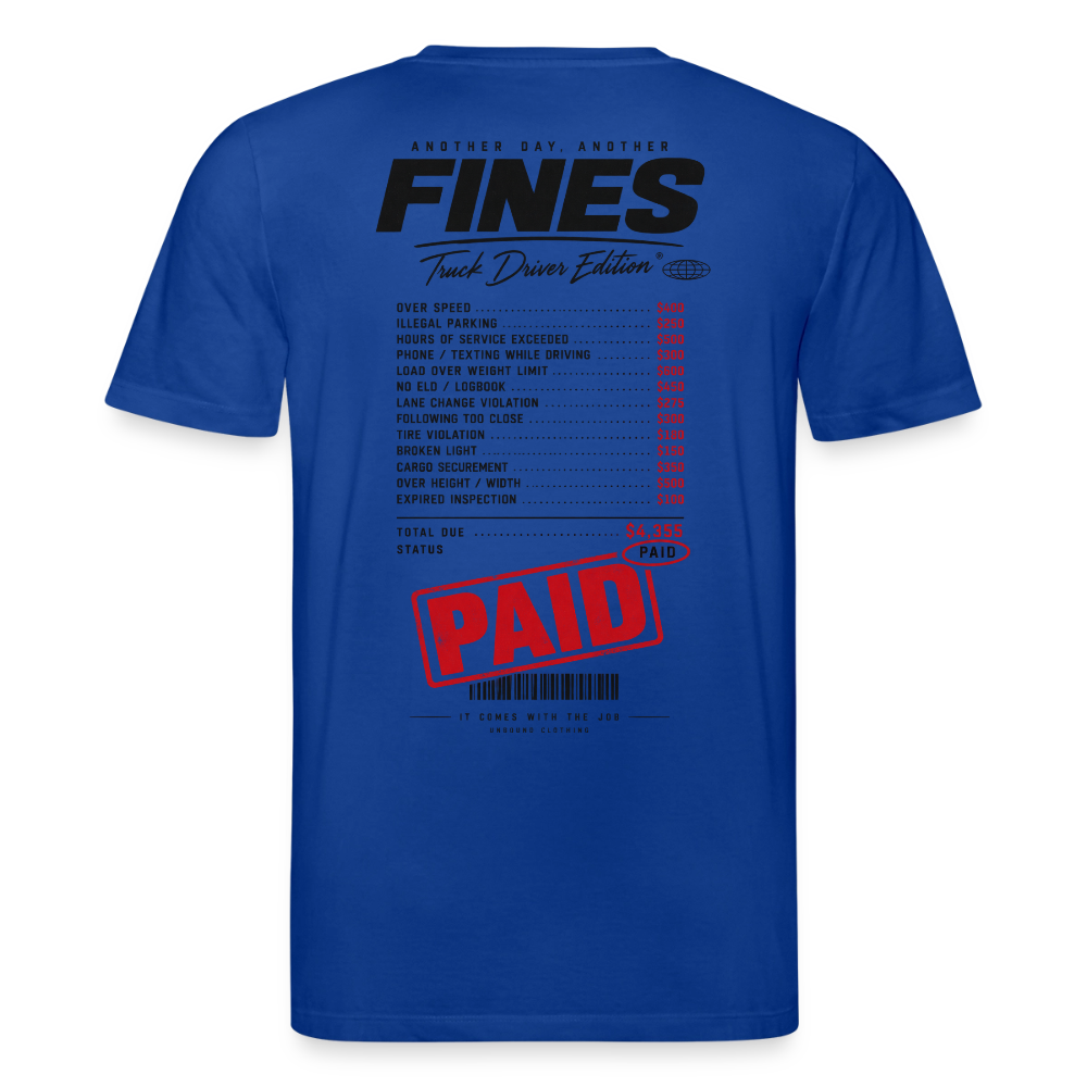 FINES COLLECTOR - T-Shirt - majorelle blue