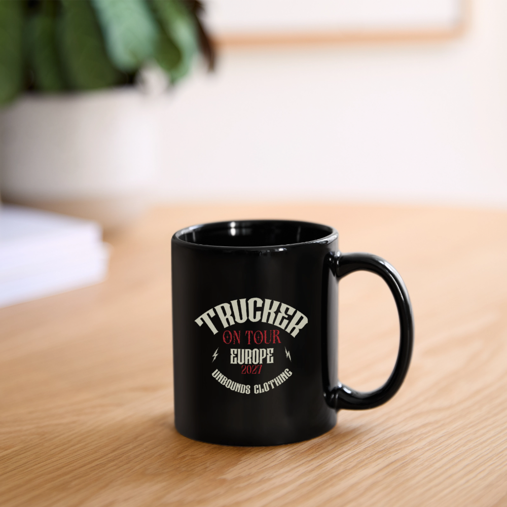 2027 - TRUCKER ON TOUR - Coffee Mug (LIMITED EDITION) - black