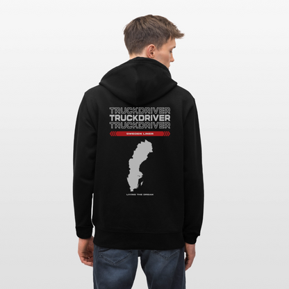 SWEDEN Liner - Zipped Hoodie - black