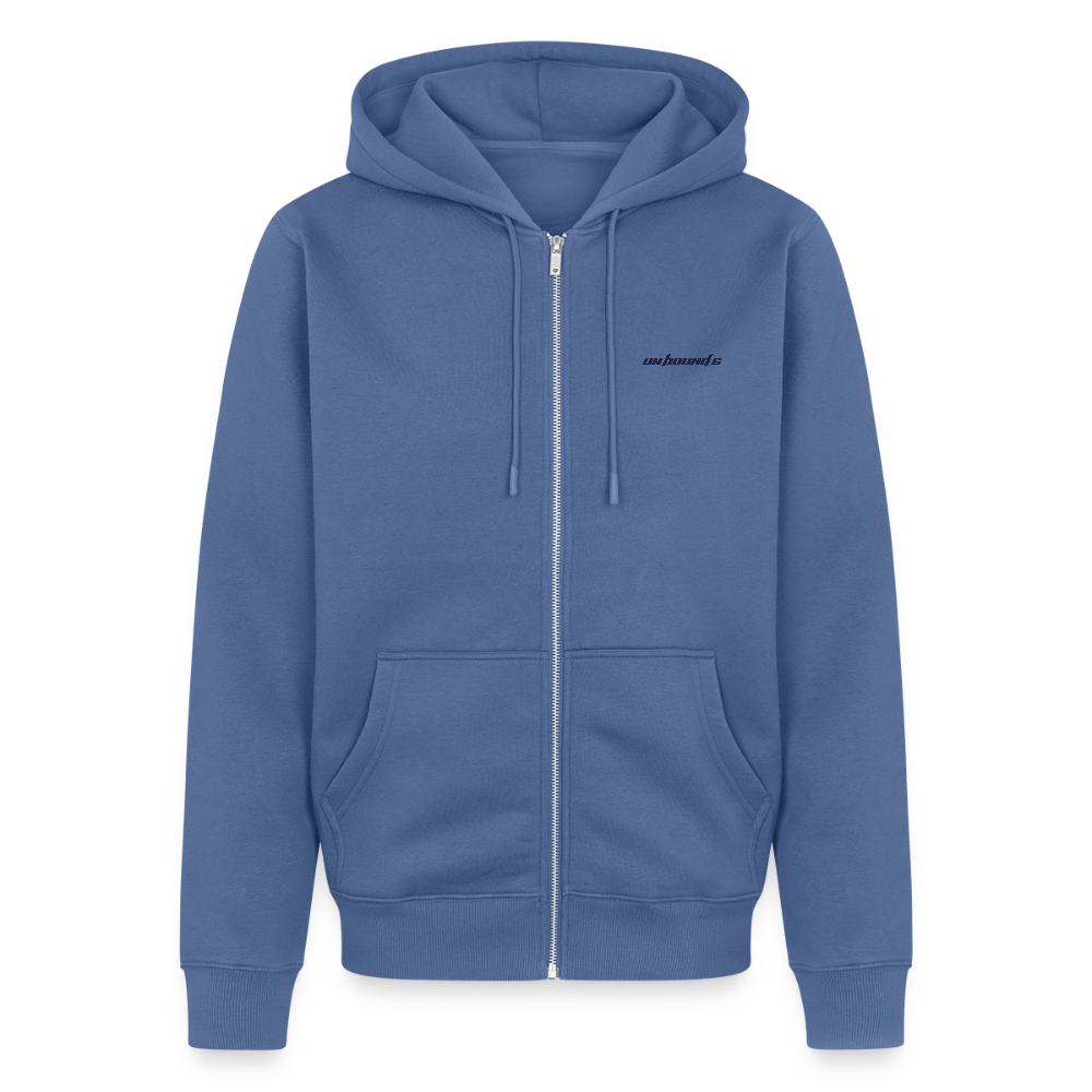 LA JONQUERA - Zipped Hoodie (more colors) - stone blue