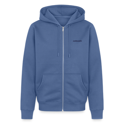 LA JONQUERA - Zipped Hoodie (more colors) - stone blue