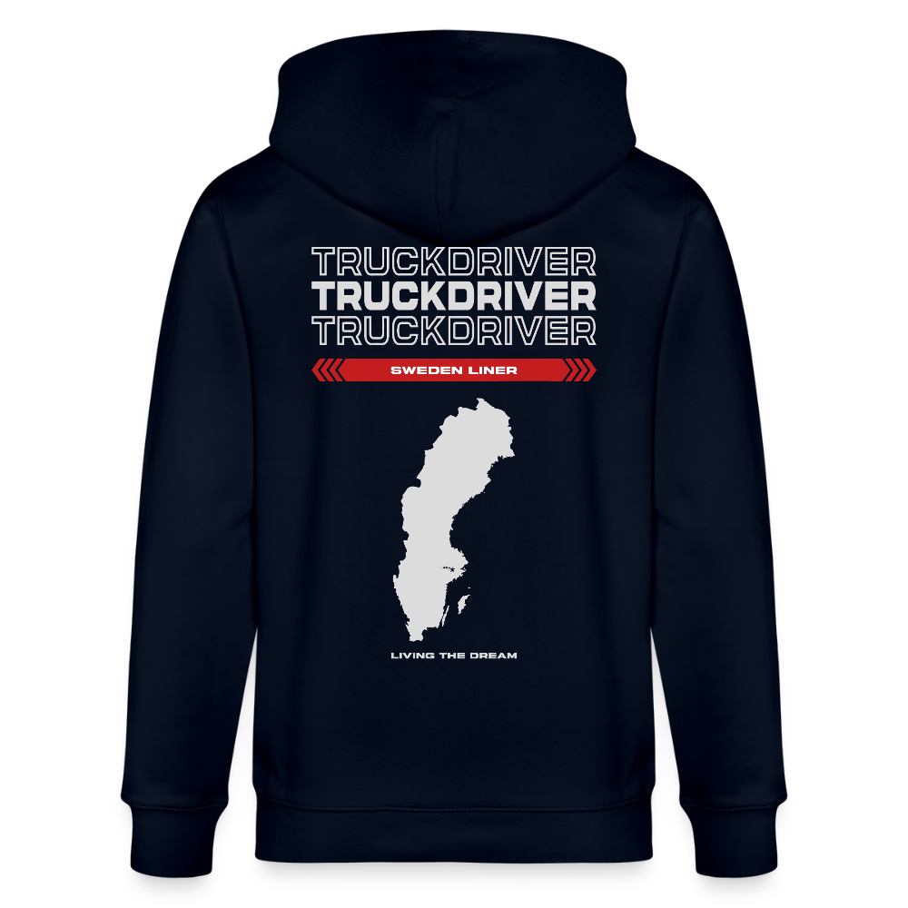 SWEDEN Liner - Zipped Hoodie - navy