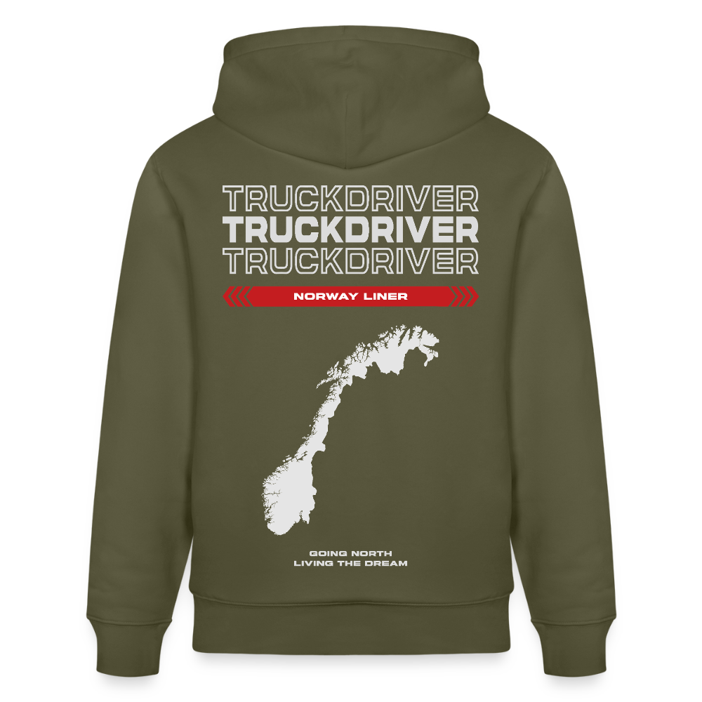 NORWAY Liner - Hoodie - khaki green