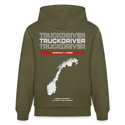 NORWAY Liner - Hoodie - khaki green