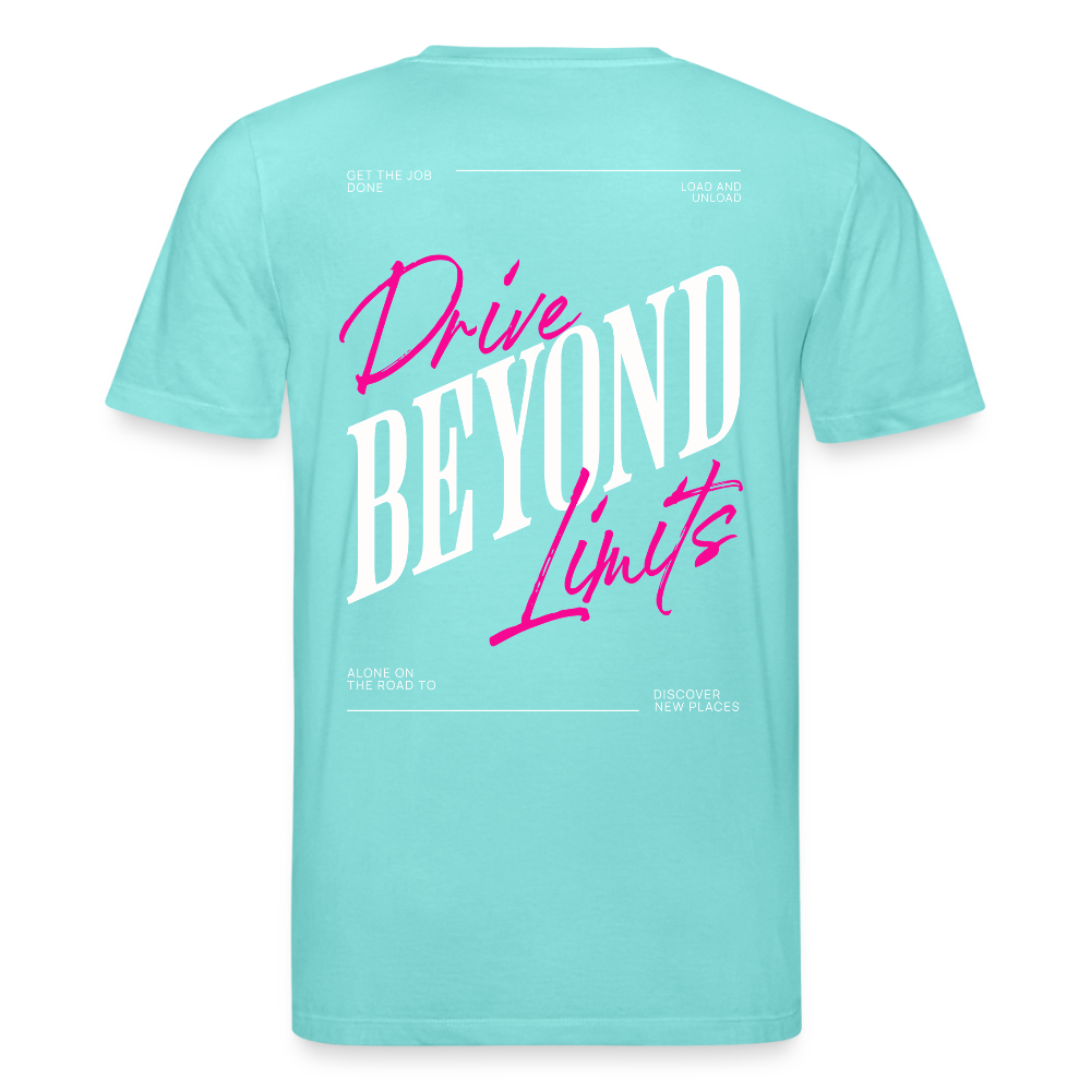 BEYOND LIMITS - T-shirt - pool blue
