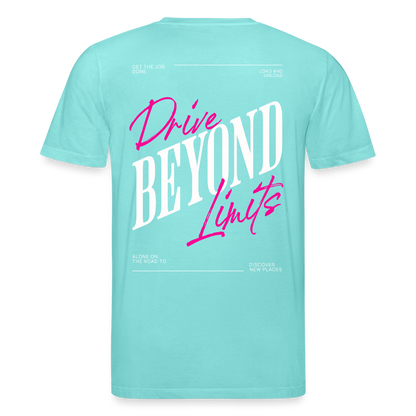 BEYOND LIMITS - T-shirt - pool blue