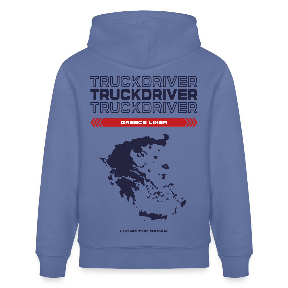 GREECE Liner - Hoodie (more colors) - bright blue