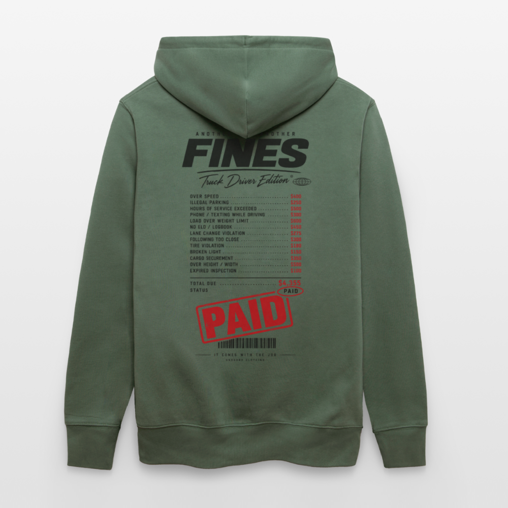 FINES COLLECTOR - Hoodie - cypress green