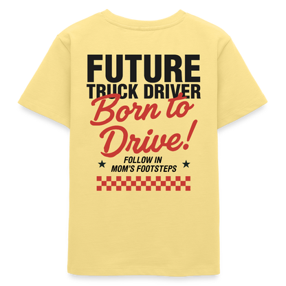 BORN TO DRIVE (MOM) - T-shirt for Kids - viva yellow 